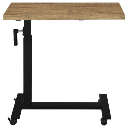Westpark Height Adjustable Mobile Bedroom C-Table Black