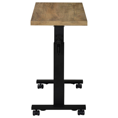 Westpark Height Adjustable Mobile Bedroom C-Table Black