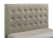 Medley Genuine Leather Panel Platform Bed Black