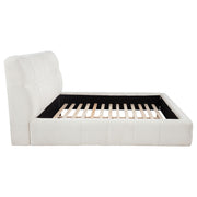 Nollet 48-inch Upholstered Panel Platform Bed