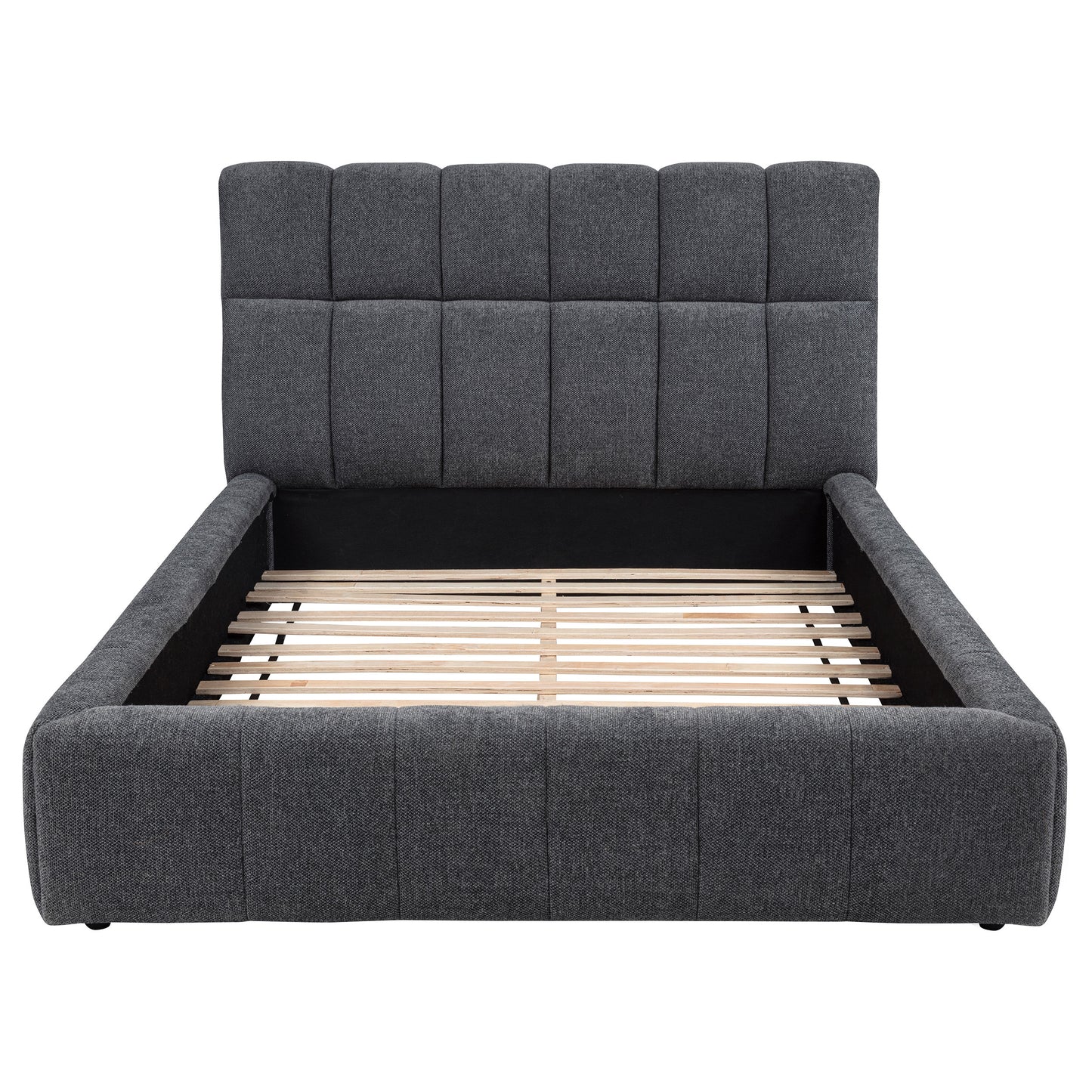 Nollet 48-inch Upholstered Panel Platform Bed