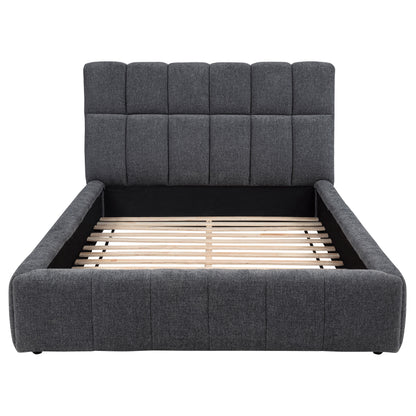 Nollet 48-inch Upholstered Panel Platform Bed