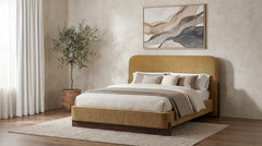 Baldacci Queen Upholstered Platform Bed