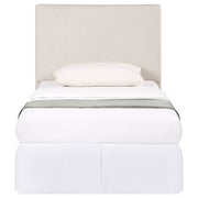Pirro Upholstered King Panel Headboard Sand