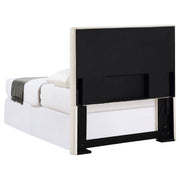 Pirro Upholstered King Panel Headboard Sand