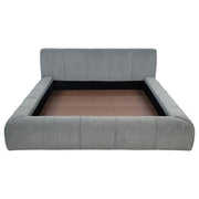 Wilshire Upholstered  Platform Bed Grey
