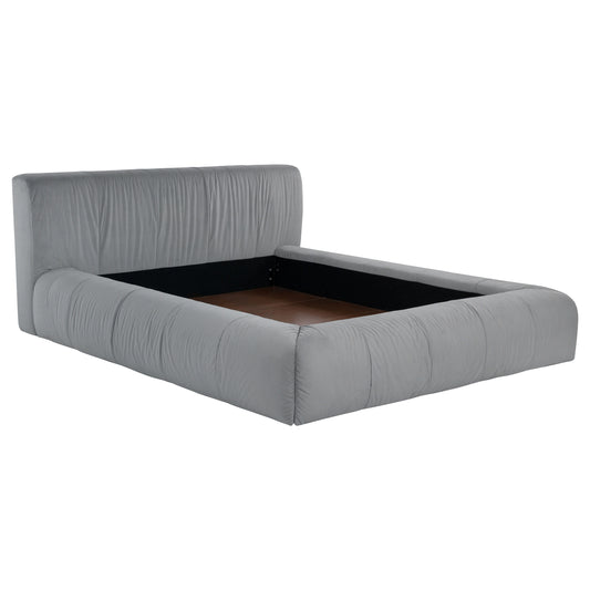 Wilshire Upholstered  Platform Bed Grey