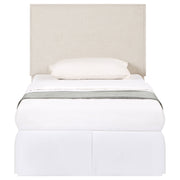 Izzy Upholstered King Panel Headboard Sand