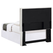 Izzy Upholstered King Panel Headboard Sand