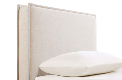 Izzy Upholstered King Panel Headboard Sand