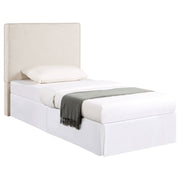 Kosmo Upholstered King Panel Headboard Sand