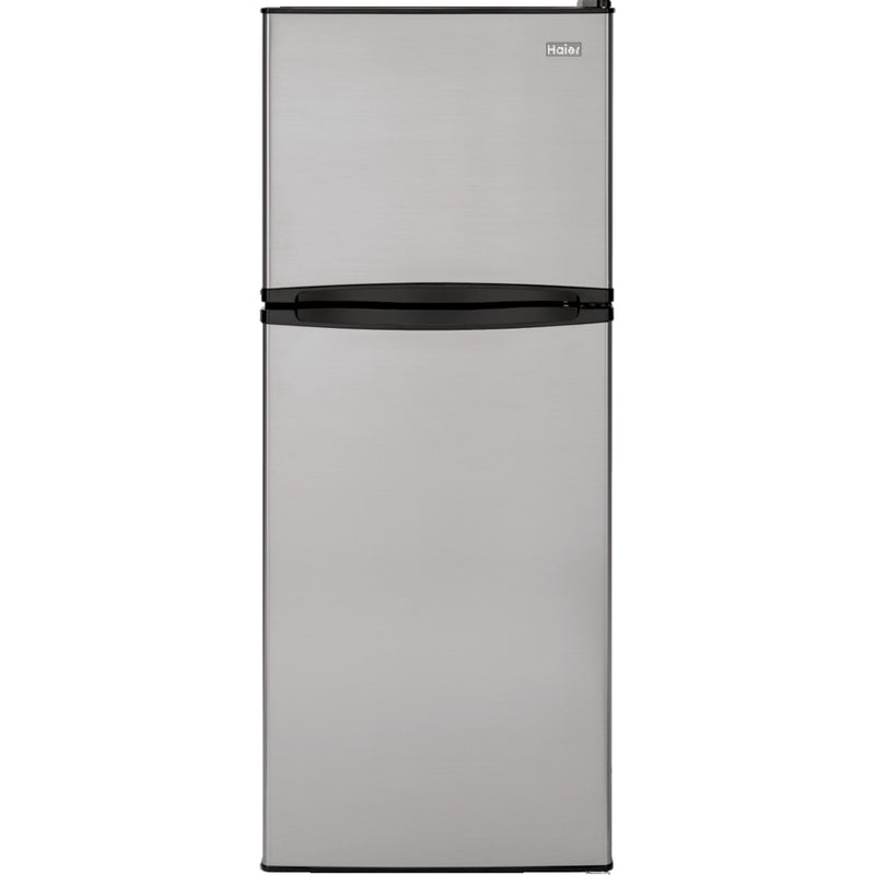 Haier 24-inch, 9.8 cu. ft. Top Freezer Refrigerator HA10TG21SS