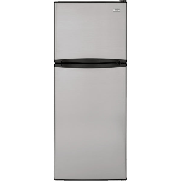 Haier 24-inch, 9.8 cu. ft. Top Freezer Refrigerator HA10TG21SS