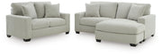 Amesley Sofa Chaise and Loveseat