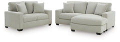 Amesley Sofa Chaise and Loveseat