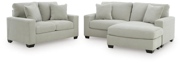Amesley Sofa Chaise and Loveseat