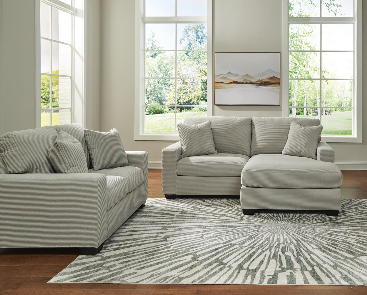 Amesley Sofa Chaise and Loveseat