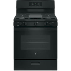  GE 30-inch Freestanding Gas Range JGBS66DEKBB IMAGE 1