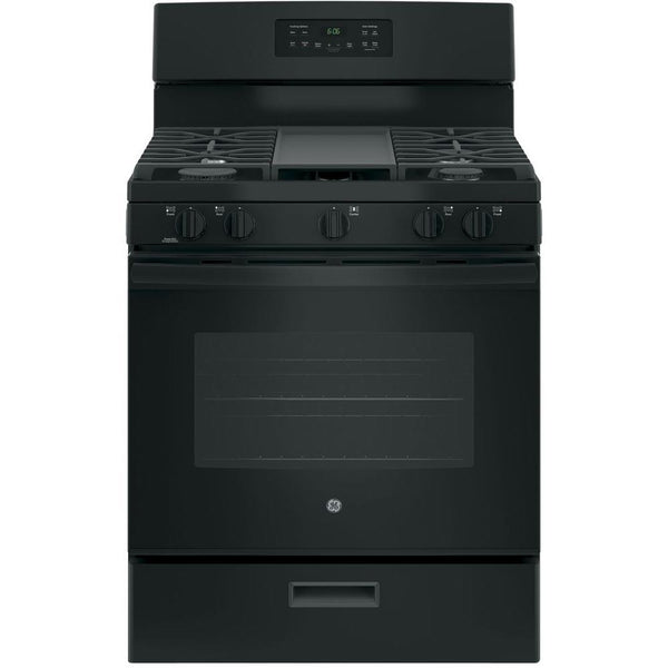 GE 30-inch Freestanding Gas Range JGBS66DEKBB