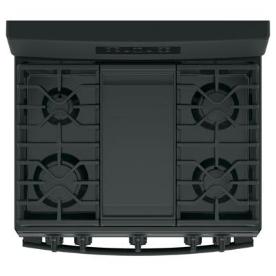  GE 30-inch Freestanding Gas Range JGBS66DEKBB IMAGE 2