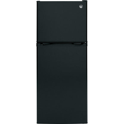 GE 24-inch, 11.6 cu. ft. Top Freezer Refrigerator GPE12FGKBB IMAGE 1