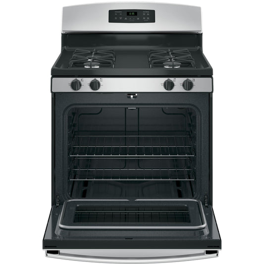 GE 30-inch Freestanding Gas Range JGB635REKSS IMAGE 2