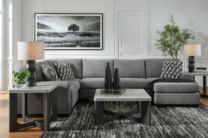 Birkdale Court 3-Piece Sectional with Chaise + Ottoman