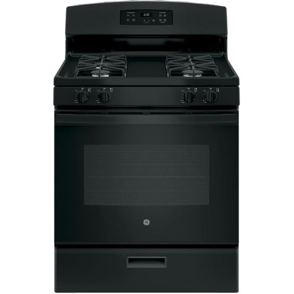 GE 30-inch Freestanding Gas Range JGBS60DEKBB