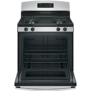 GE 30-inch Freestanding Gas Range JGBS60REKSS IMAGE 2