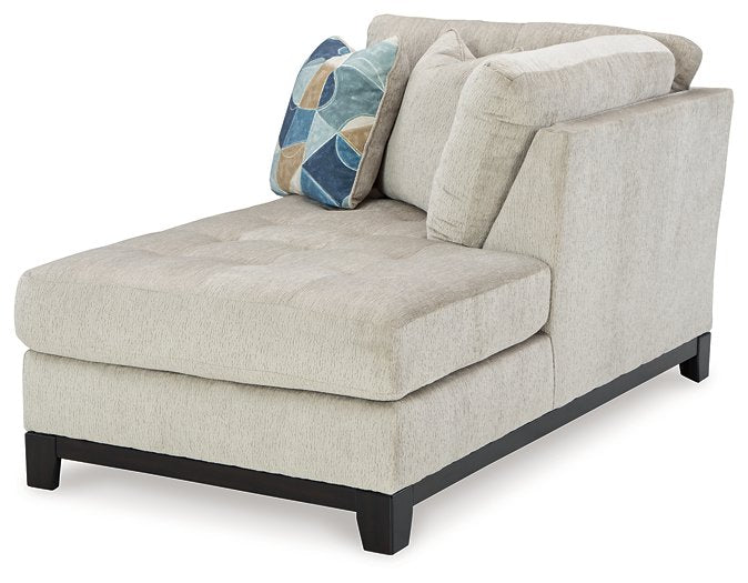 Seccional Maxon Place con chaise longue
