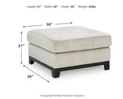 Maxon Place Oversized Accent Ottoman