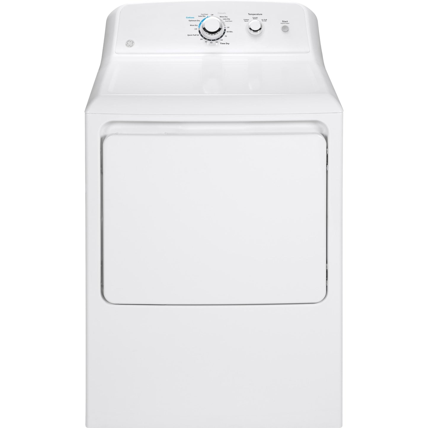  GE 6.2 cu. ft. Electric Dryer GTX33EASKWW IMAGE 1