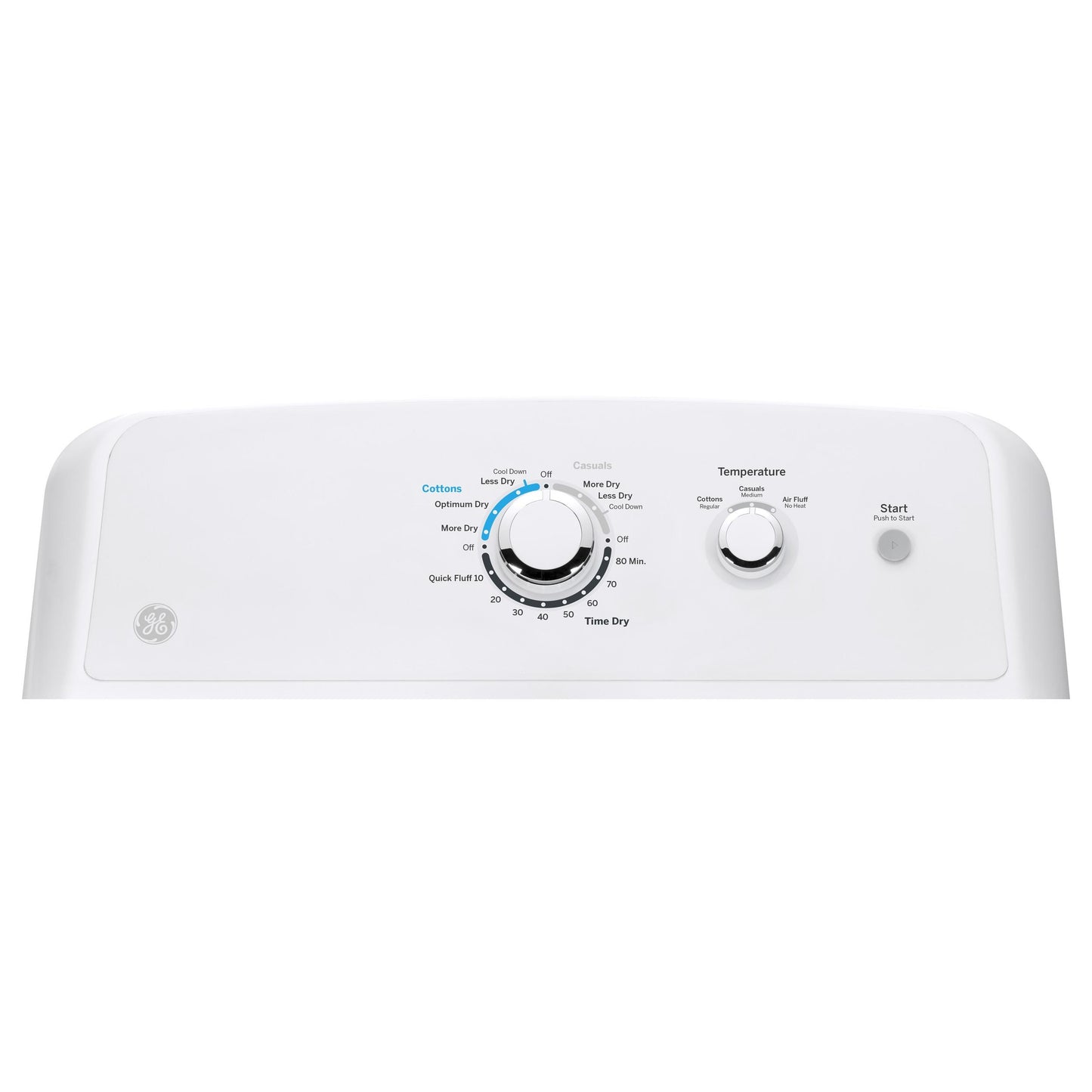  GE 6.2 cu. ft. Electric Dryer GTX33EASKWW IMAGE 2