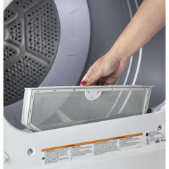  GE 6.2 cu. ft. Electric Dryer GTX33EASKWW IMAGE 3
