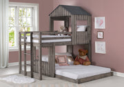 Loft para acampar con dos camas individuales o completo 