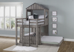 Campsite Twin over Full Loft Bunkbed