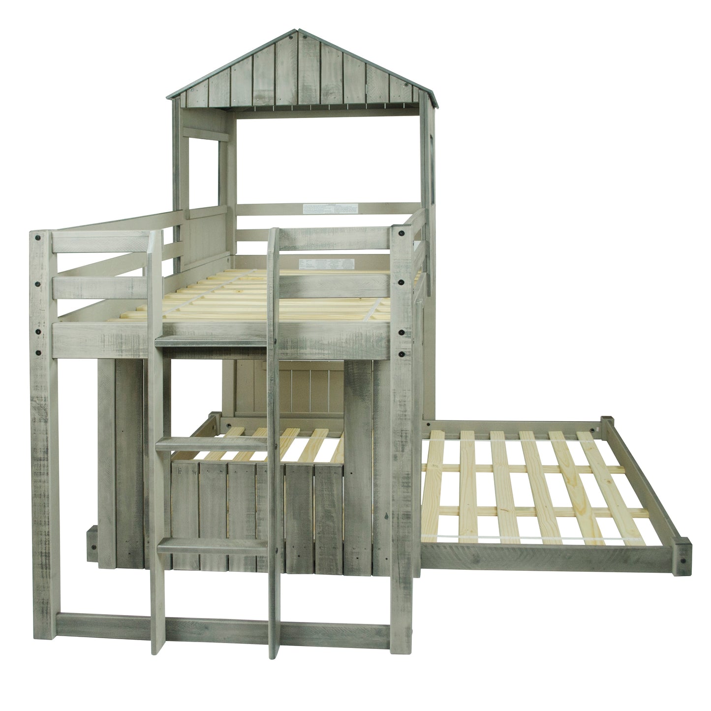Loft para acampar con dos camas individuales o completo 