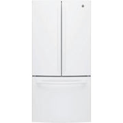 GE 33-inch, 24.8 cu. ft. French 3-Door Refrigerator with Ice and Water GNE25JGKWW IMAGE 1