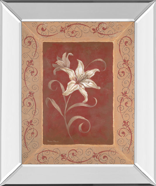 Mirrored Frame Amanda'S Lily By Vivian Flasch
