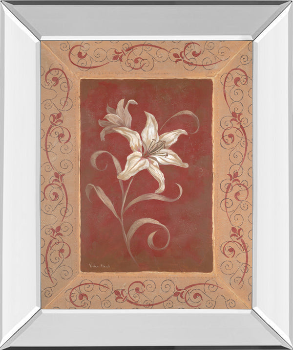 Mirrored Frame Amanda'S Lily By Vivian Flasch