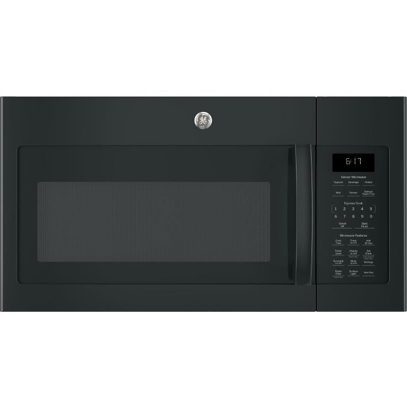  GE 30-inch, 1.7 cu. ft. Over-the-Range Microwave Oven JVM6175DKBB IMAGE 1