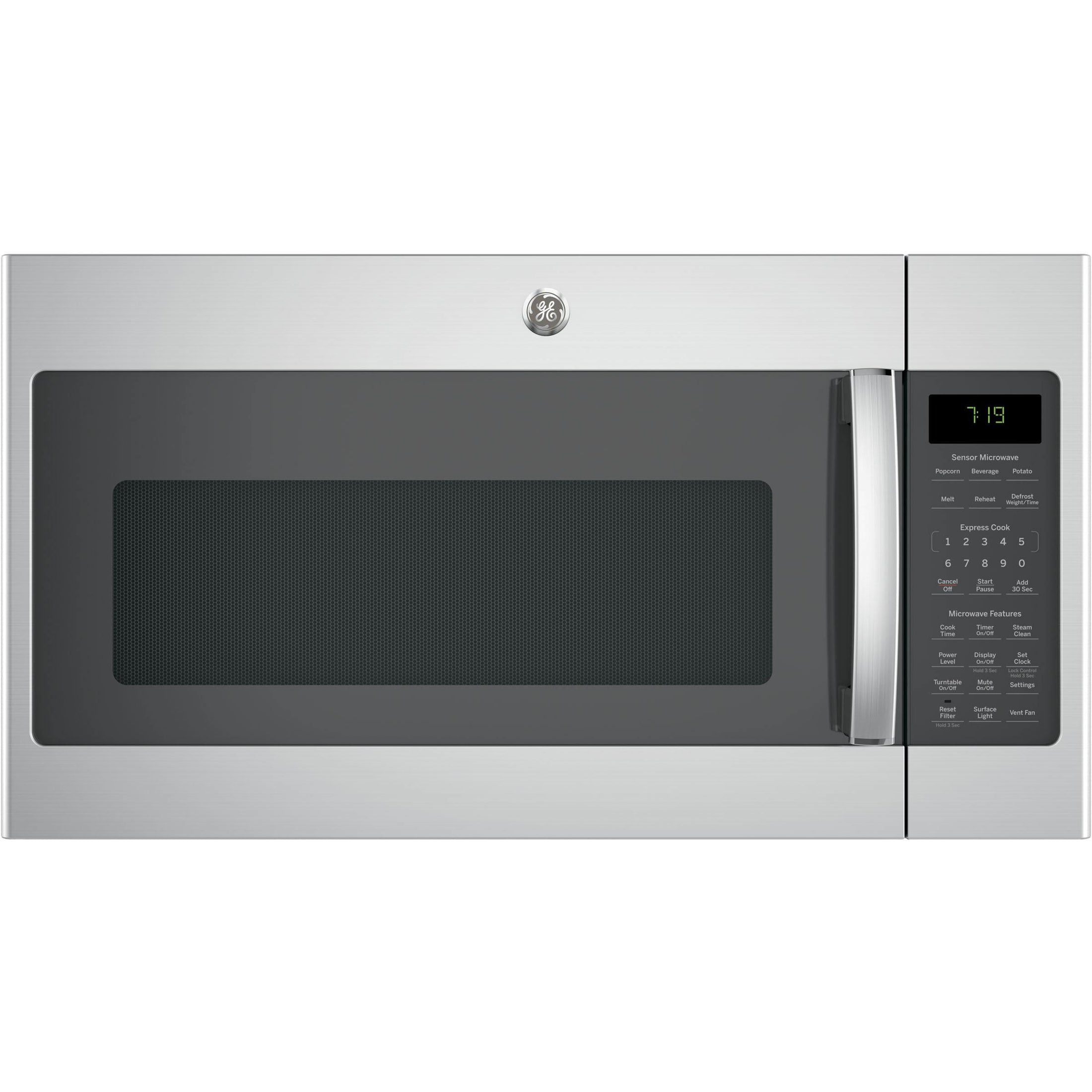  GE 30-inch, 1.9 cu. ft. Over-the-Range Microwave Oven JVM7195SKSS IMAGE 1