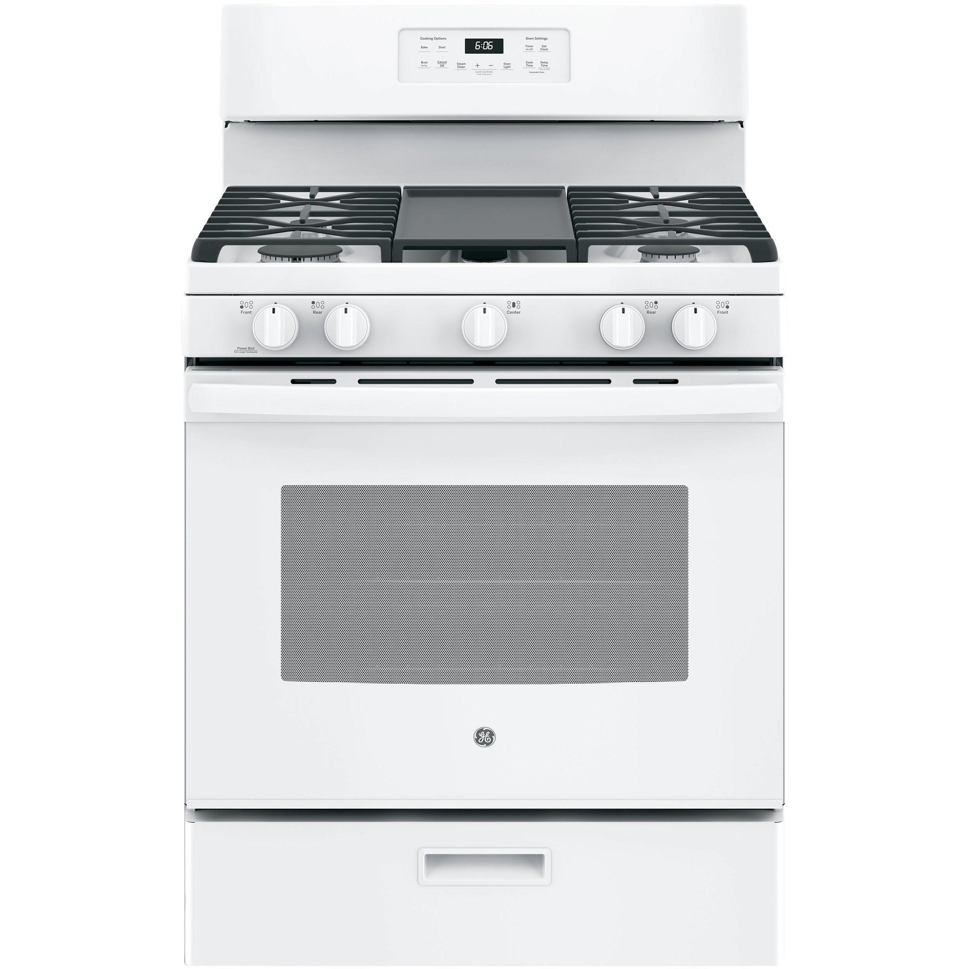 GE 30-inch Freestanding Gas Range JGBS66DEKWW IMAGE 1
