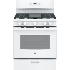  GE 30-inch Freestanding Gas Range JGBS66DEKWW IMAGE 1