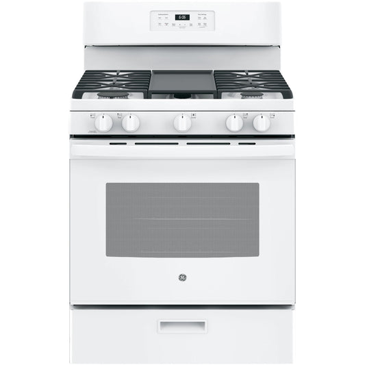 GE 30-inch Freestanding Gas Range JGBS66DEKWW IMAGE 1