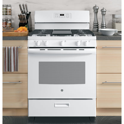 GE 30-inch Freestanding Gas Range JGBS66DEKWW IMAGE 14