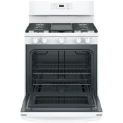  GE 30-inch Freestanding Gas Range JGBS66DEKWW IMAGE 2
