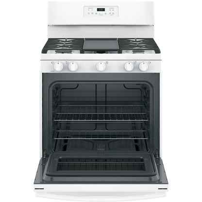 GE 30-inch Freestanding Gas Range JGBS66DEKWW IMAGE 2