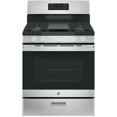  GE 30-inch Freestanding Gas Range JGBS66REKSS IMAGE 1