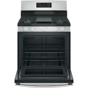 GE 30-inch Freestanding Gas Range JGBS66REKSS IMAGE 7